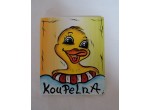 Cedulka na dveře-kačenka